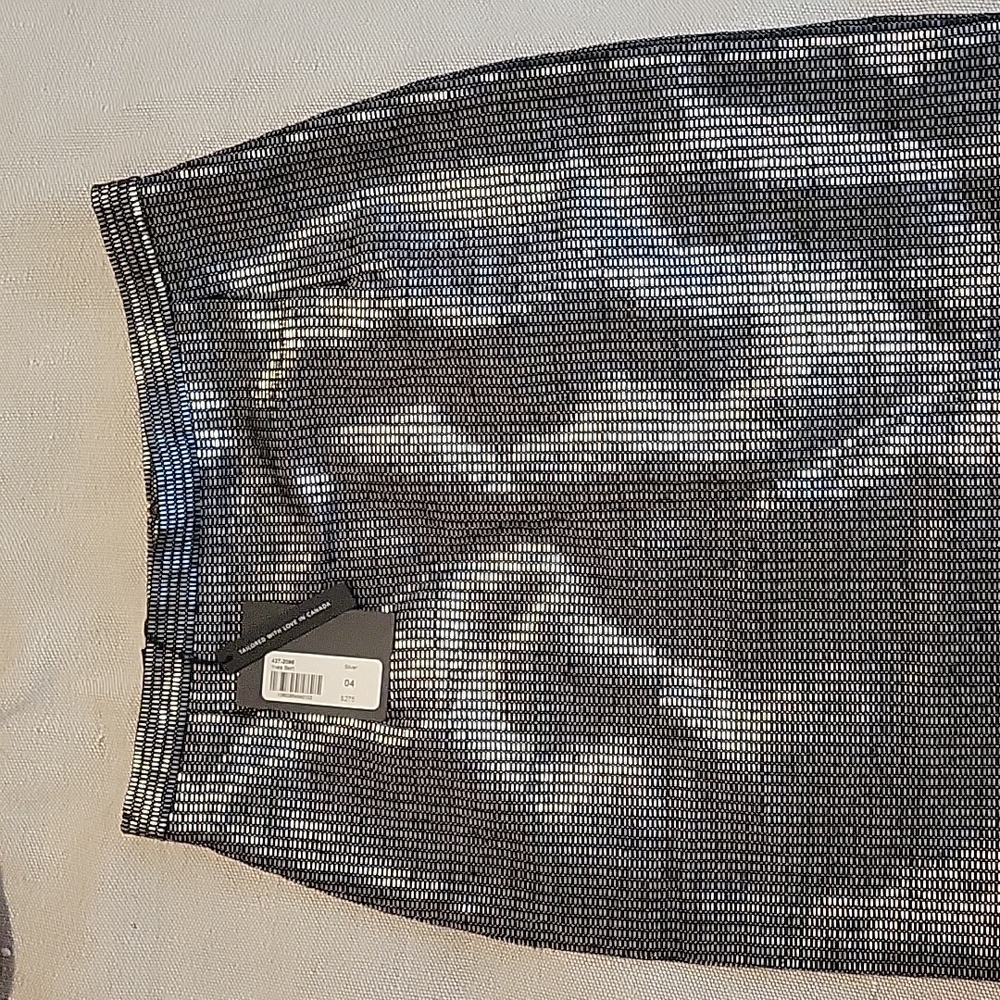 Judith and Charles Yves silver skirt
